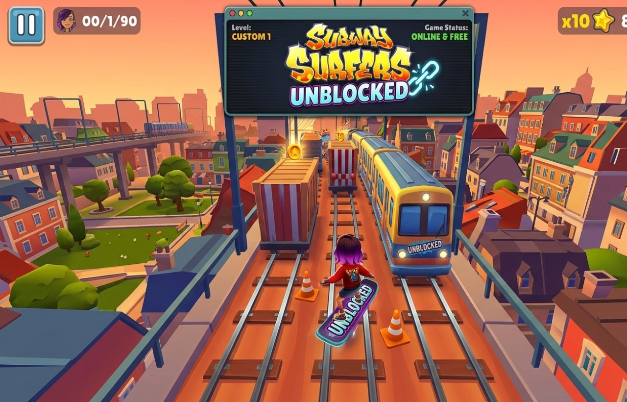 subway surfers unblocked: Play Anywhere Online