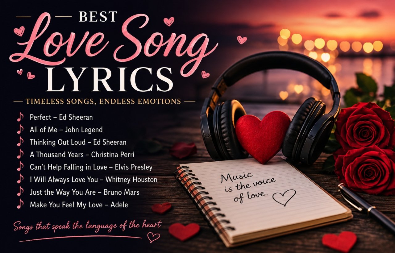 best love song lyrics: Top Romantic Songs to Know